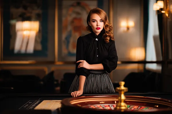 ZS777 Login — Instantly access your secure account A confident dealer surrounded by casino chips inviting players to access their ZS777 account, reflecting quick and easy login options.